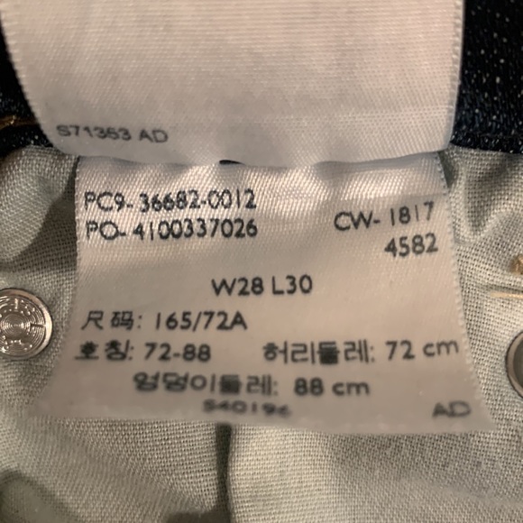 Levi’s Denizen Jeans 208 Regular Taper Fit - Picture 6 of 7